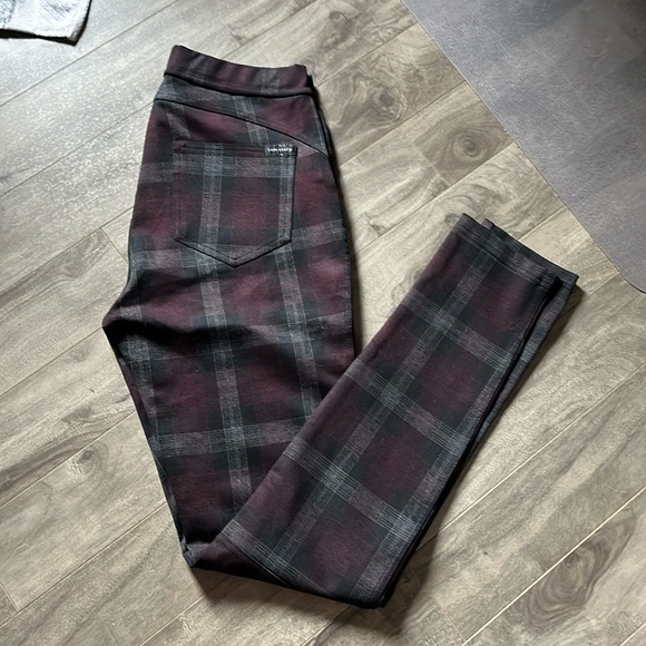 Sanctuary Plaid Skinny Pants size XS - Picture 2 of 12